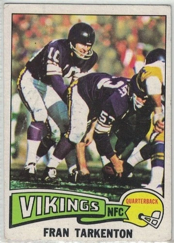 1975 Topps Football Cards (1-528) - Pick the Cards You Need to Complete Your Set