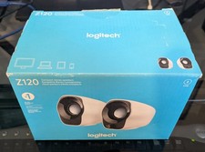 Logitech Z120 Compact PC Stereo Speakers Fully Working Great Condition