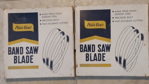 BAND SAW BLADES 2 pack, 78", 3/8 width, 6 PT.