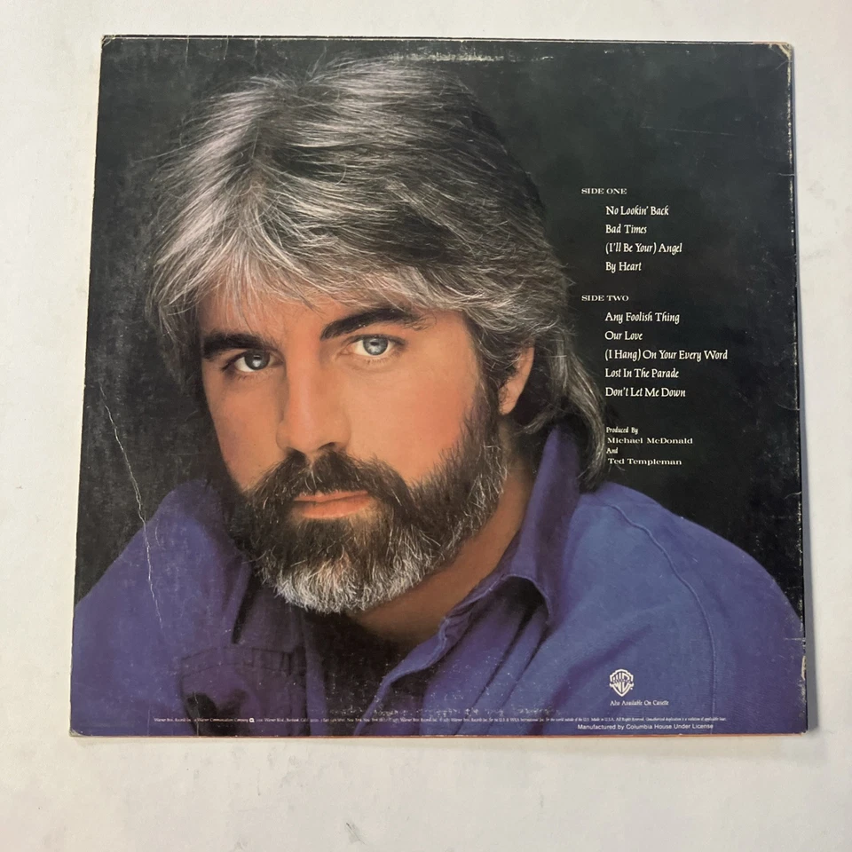 Michael McDonald - No Lookin' Back Vinyl LP - 1985 NMint - Warner Bros. 1-25291 Foto 2 de 3