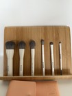 Morphe Travel Size Along the glide Makeup Brush Set of 6 brushes makeup pouch