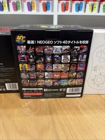 SNK NEO GEO NEOGEO Mini Classic 40th Anniversary Arcade X2 Mini Pads & HDMI
