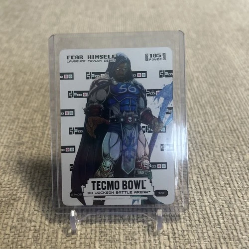 Tecmo Bowl Fear Himself - Bo Jackson Battle Arena Sore Thumbs Ice 185 Power