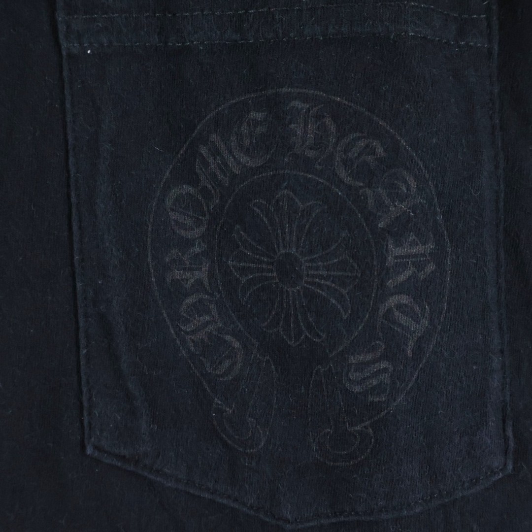 CHROME HEARTS Gradient Logo Long Sleeve Tee T-shirt Cut Saw Multicolor Used a4de thumbnail 5