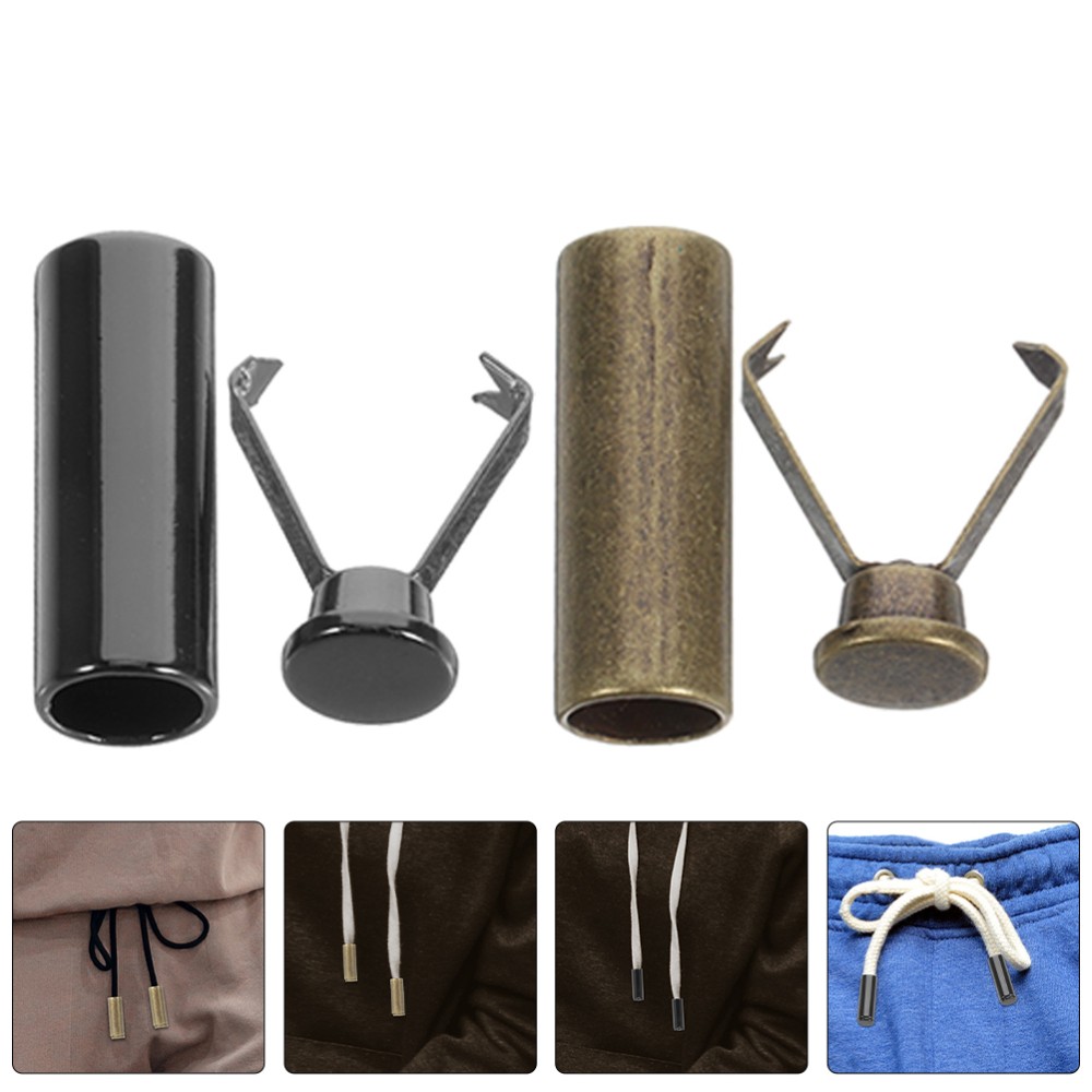 APL Set 12 pendenti orologio punta cilindrica ricambio per morsetto cordoncino lacci scarpe