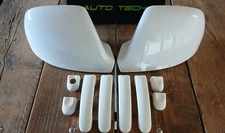 For Transporter T5.1 - T6.1 Candy White Wing Mirror, Door Handles 2010-25  1 Key