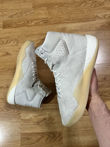 Adidas Originals Tubular Instinct grigio scamosciato uomo taglia 13 Yeezy epoca Boost BB8947