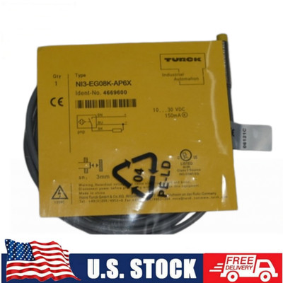 Turck Ni3-EG08K-AP6X Proximity Sensor 3mm US Stock Brand New Fast Free Shipping