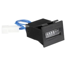 Electromagnetic Counter 5 Digit 0-99999 Range Electronic Pulse Totalizer DC12V