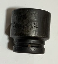 Proto 10033 1" Drive x 2-1/16 SAE 6-Point Impact Socket  USA