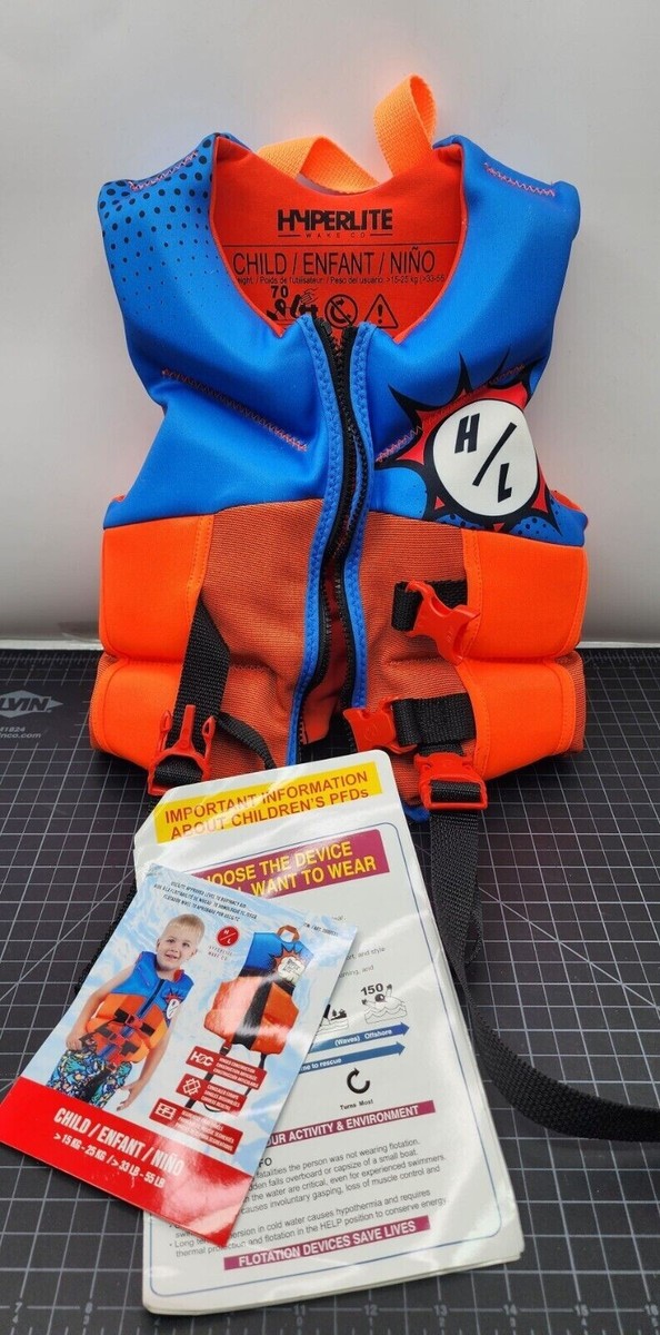 Hyperlite Infant Child Life Jacket Vest Under 30lbs 30-50lbs