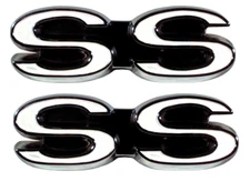 Trim Parts Front Fender SS Emblem Set For 1968 Chevy Camaro Models USA Made