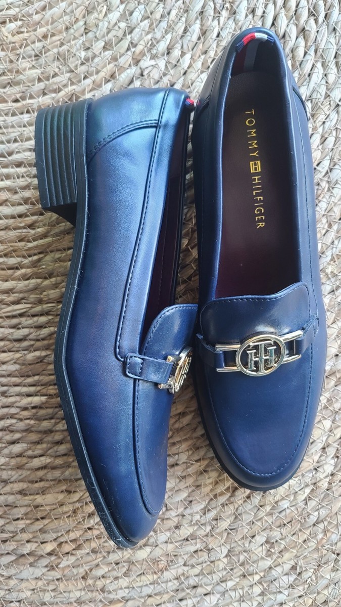 Tommy Hilfiger Driving Loafers Shoe Blue Sz 10 mens Tommy Hilfiger drivers- size 10 med | Mercari main image 4