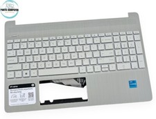 M17184-001 - Palmrest Keyboard NO Finger Print HP 15-DY 15-EF L63578-001 Grade A