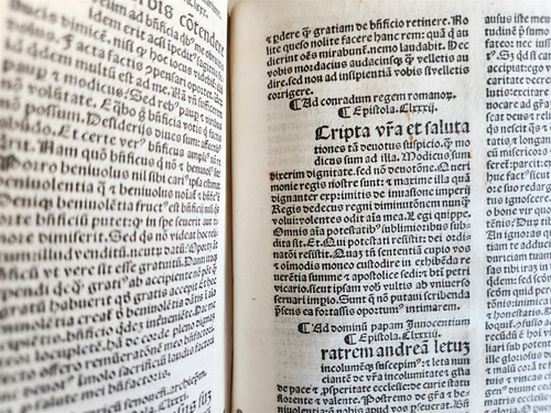 1494 INCUNABULA Bernardus Claravallensis EPISTOLAE antique 15th CENTURY rare - Picture 9 of 14