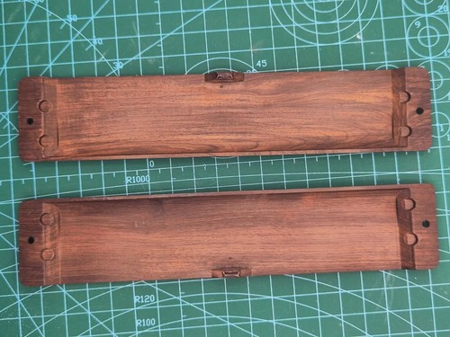 New Handmade Sandalwood Cover Plate for Sirius Suzuki S-64 DIY Harmonica - Picture 6 of 12