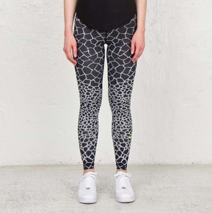 giraffe print tights