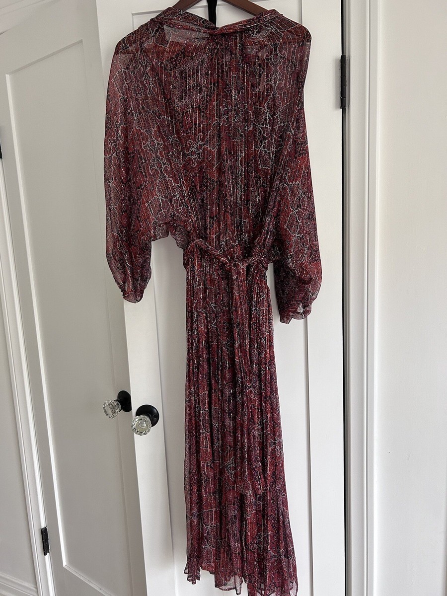 Zimmermann Red Silk Sheer Lace Back Dress 0/XS | eBay Zimmermann Red Silk Sheer Lace Back Dress 0/XS | eBay