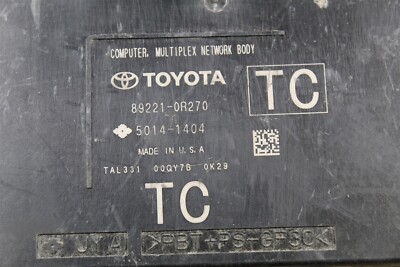 TOYOTA RAV4 純正 USヒーターコントロール USDM 中古 美品 892210R270 Toyota RAV4 2019-23 MULTIPLEX Body Control MPX