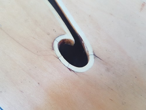 1967 FENDER CORONADO BASS BODY - made in USA - SEMI - Picture 5 of 8