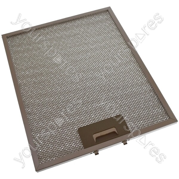 4 Filtri Metallo Per Cappa Lamona / Baumatic - 320x260 Mm - Ricambio Grasso Forno
