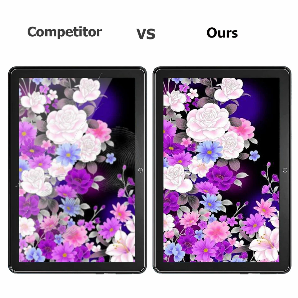 For Amazon Fire HD 10 Tablet 2023/2021 11th Gen Tempered Glass Screen Protector - Image 3 of 4