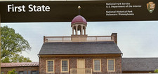 2026 FIRST STATE NHP - DE/PA    NATIONAL PARK SERVICE UNIGRID BROCHURE/MAP   New