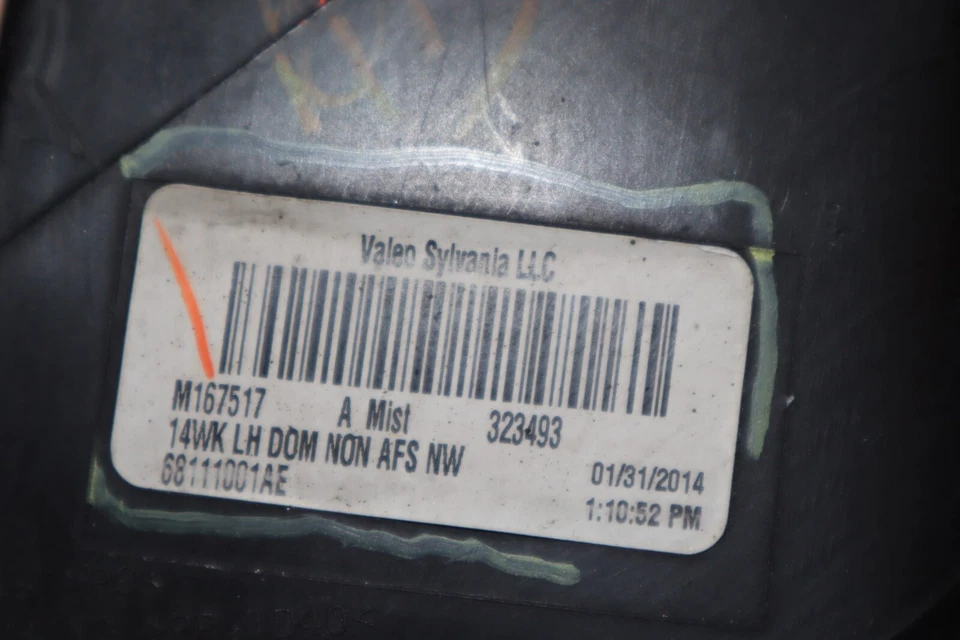 Левая фара головного света для Jeep Grand Cherokee NON AFS HID 14 15 27811 - Изображение 3 из 4