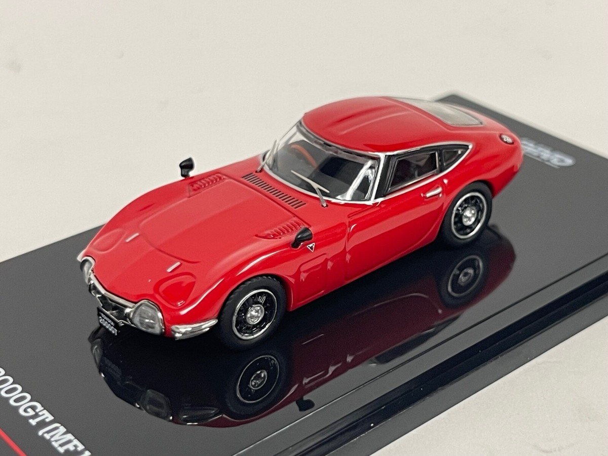 1/64 Inno 64 Toyota 2000 GT from 1967 in Solar Red MIX1 | eBay