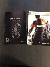 just cause 2 xbox 360 Manual Only With Insert