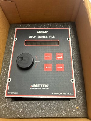 New Ametek Gemco 2500RX 2500 SERIES PLS Remote Operator Interface NOS