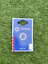 Official Glasgow Rangers FC Pin Badge Crest Logo Brand New 
