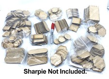 MDF Miniature Bases Hex Square Retangular Round Oval 50x100mm 30mm 40mm 25mm