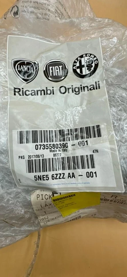 Genuine Mopar Fog Lamp Bezel Rear, Right 5NE56ZZZAA 2014-2017 Fiat 500L - Image 2 of 2