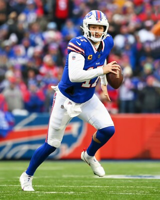 NFL バッファロー・ビルズ　#17ジョシュ・アレン　　nflauction 俺たちは諦めなかった」とレイブンズ戦の第4Qで大逆転劇を演じた