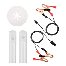 Universal Fuel Injector Flush Cleaner Adapter with 2 Size Injectors Nozzles A...