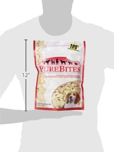 Purebites Freeze Dried Chicken Breast Dog Treats 100 Pure USA Sourced 1 Count - Image 3 of 4