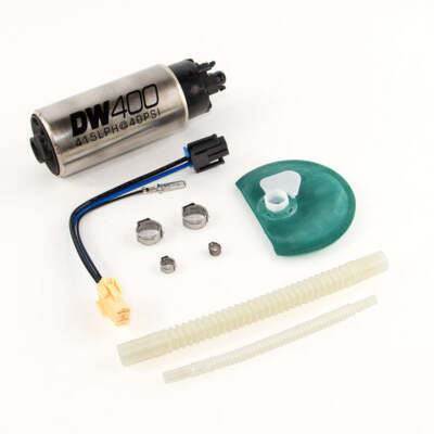 DeatschWerks 415LPH DW400 Fuel Pump Kit 15-17 Ford Mustang V6/GT 1/8'' Venturi