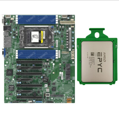AMD epyc 7282+Supermicro H12SSL-i REV 1.01 16 cores 32 threads 2.8ghz combo