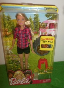 barbie campfire doll