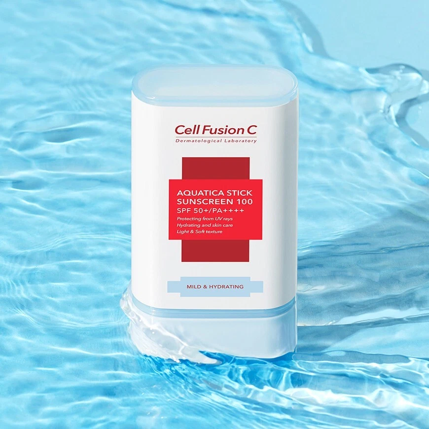 Cell Fusion C Aquatica Stick Sunscreen 100 SPF 50+/PA++++ 19g Mild