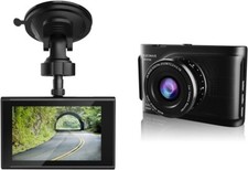 Vehicle Car Dash Cam 1080P DVR Recorder Wide Angle 140 Degrees EW-D100 w Mount