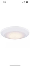 Lot of 5 - Canarm 6 In. White LED Disc Surface  Flush Mount Light Fixture 70686