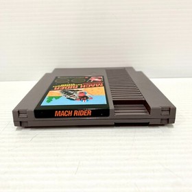 Mach Rider + Box - Nintendo NES - Tested & Working - Free Postage