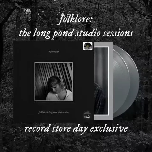 Taylor Swift - Folklore: Long Pond Studio Sessions Vinyl Grey RSD 2023 LTD  NEW