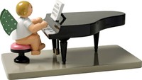 Wendt & KüHn Engel Am Geschlossenen FlüGel 650/23 Engelmusikant SchöNes PräSent