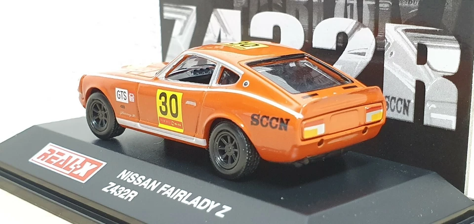 1/72 Real-X NISSAN DATSUN FAIRLADY Z Z432R #30 NARANJA SCCN modelo de coche fundido a presión  Foto 4 de 4