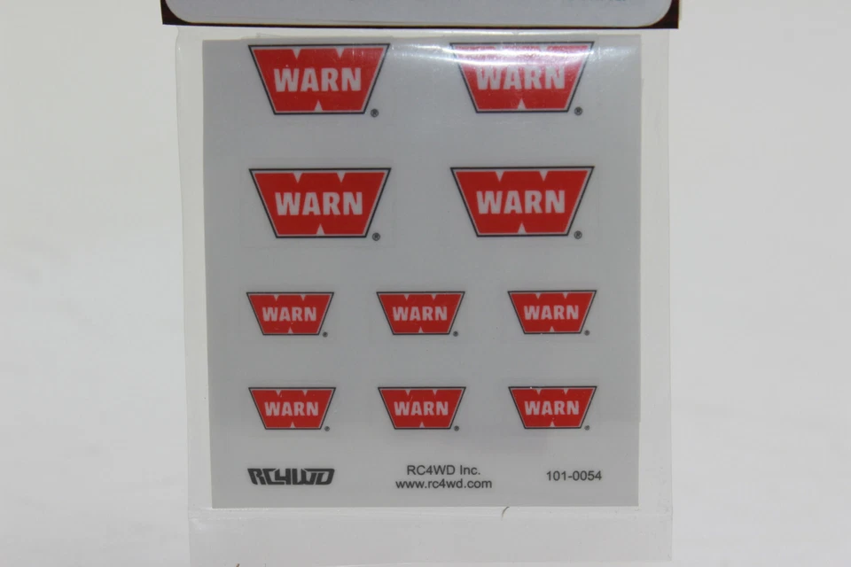 RC4 ZS 1660  RC4WD  Warn Winch Pull Tags für Seilwinde Warnung  NEU in OVP - Bild 4 von 4