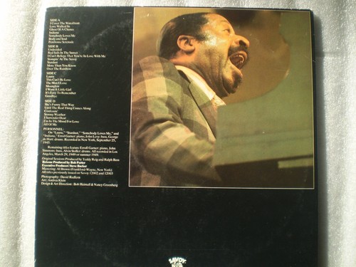 ERROLL GARNER~THE ELF~1976 VG/VG Savoy Sessions SJL-2207 DBL LP - Picture 8 of 8