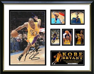 kobe memorabilia signed